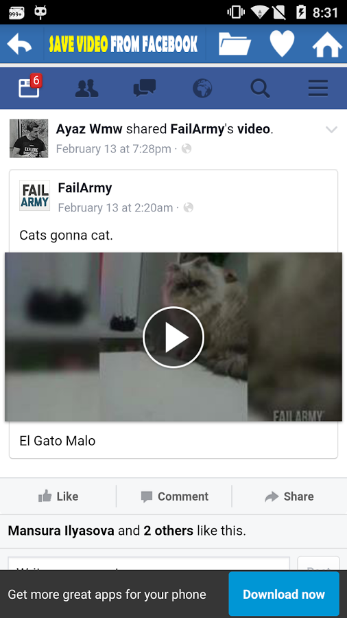 Save Facebook Video Pro