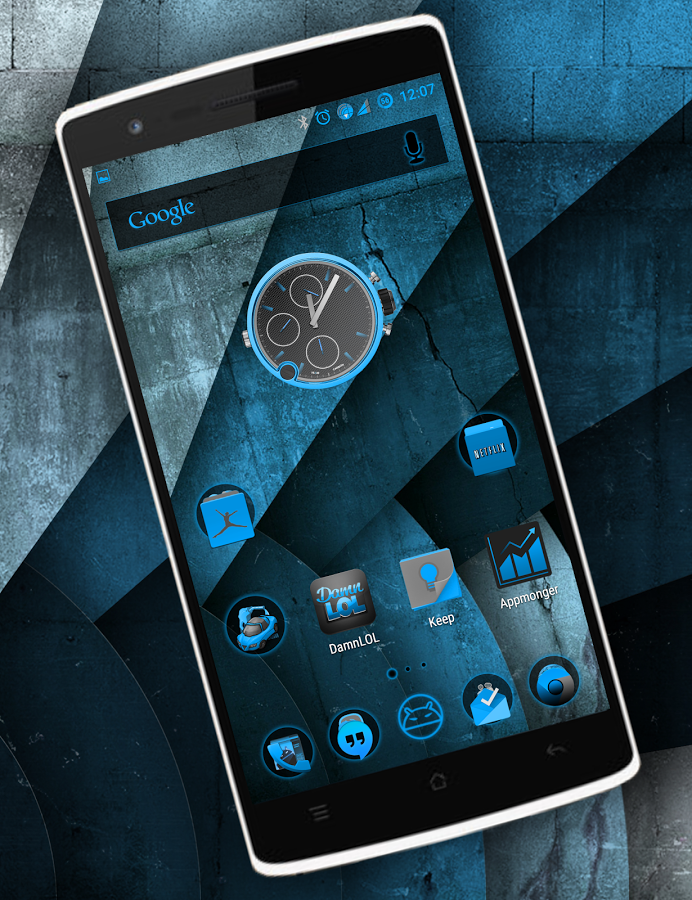 SteelBlue CM11 & CM12 Theme