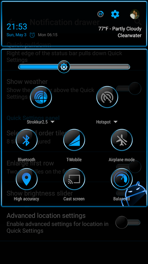 SteelBlue CM11 & CM12 Theme