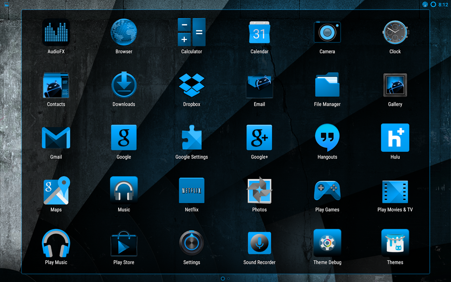 SteelBlue CM11 & CM12 Theme