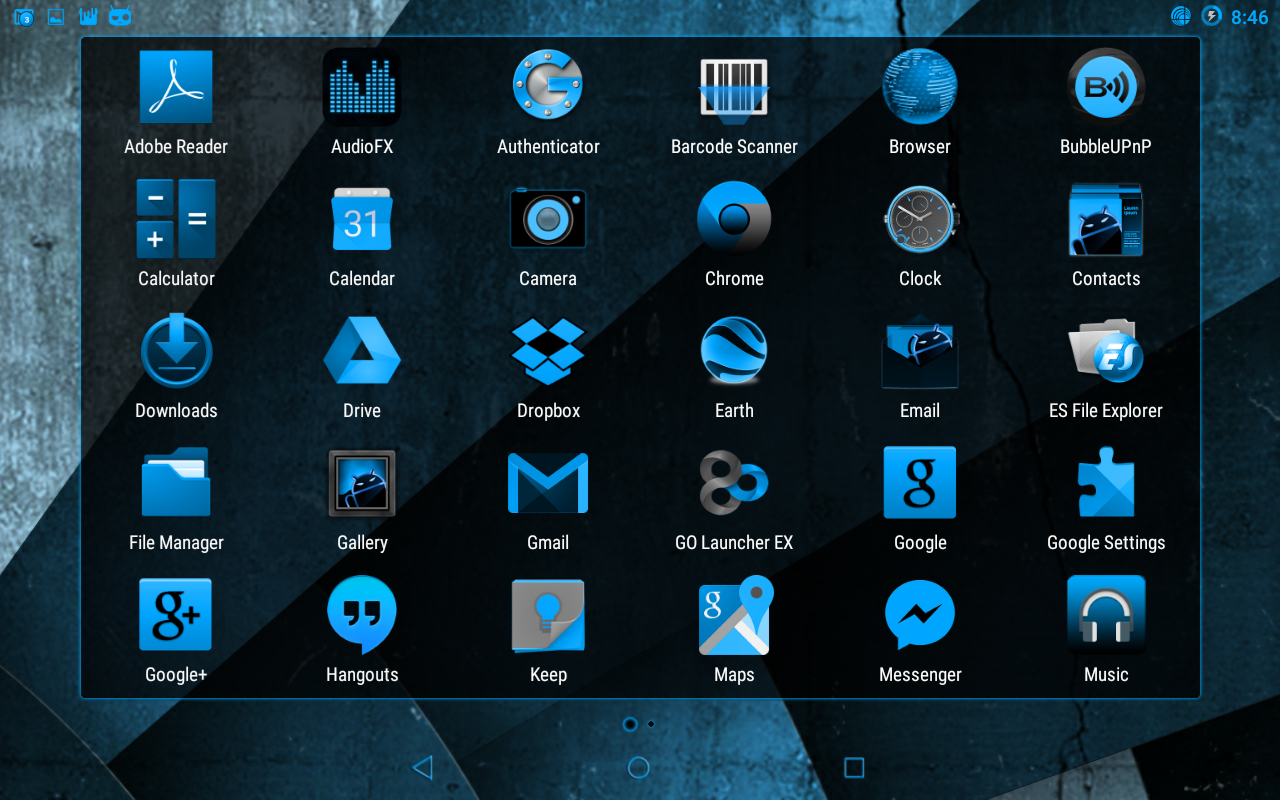 SteelBlue CM11 & CM12 Theme