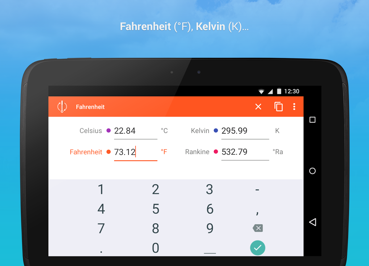 Temperature Metric Converter