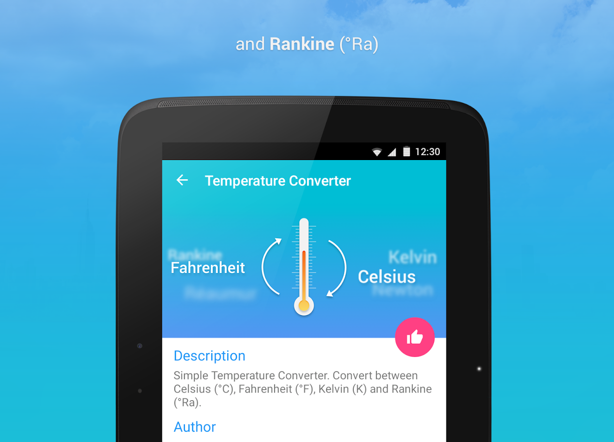 Temperature Metric Converter