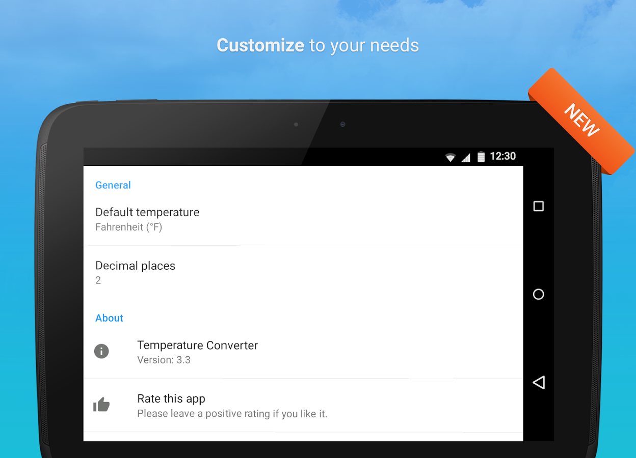 Temperature Metric Converter
