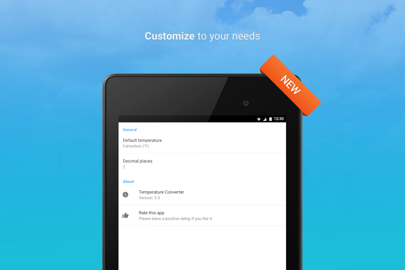 Temperature Metric Converter