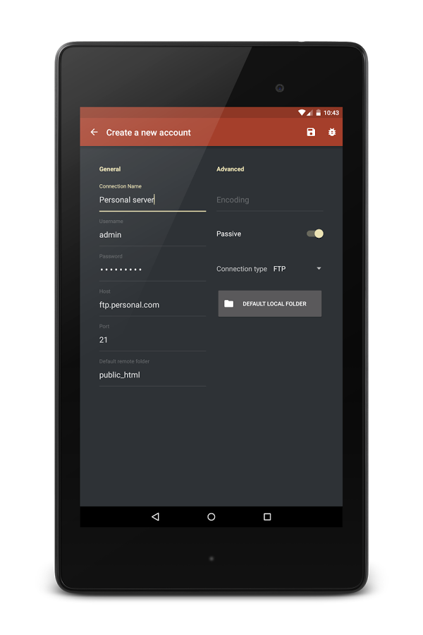 Turbo FTP client & SFTP client