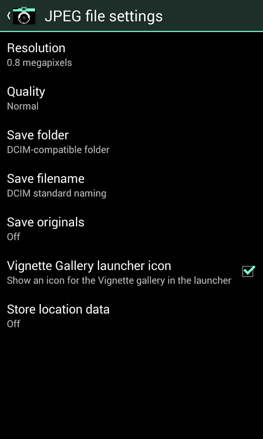 Vignette・photo effects