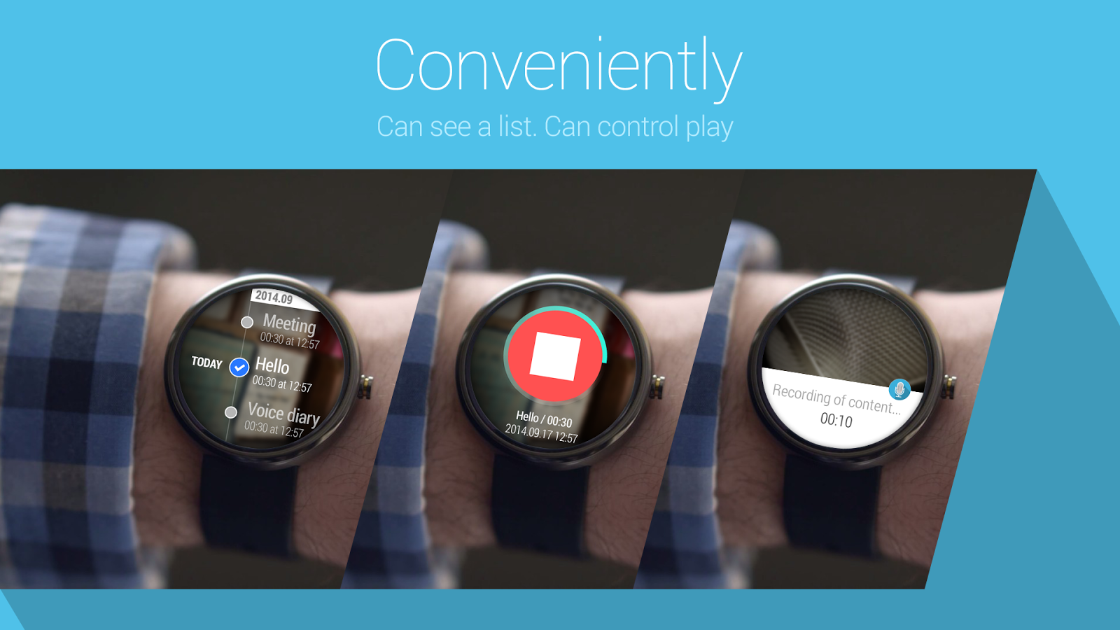 Voice Memo for Android Wear