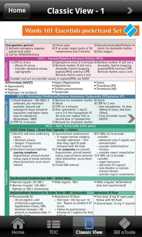 Wards 101 a-pocketcards