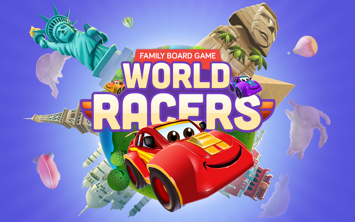 World Racers family board game