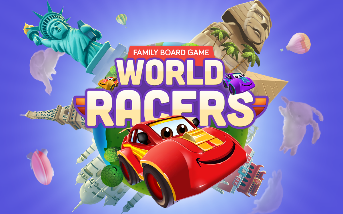 World Racers family board game