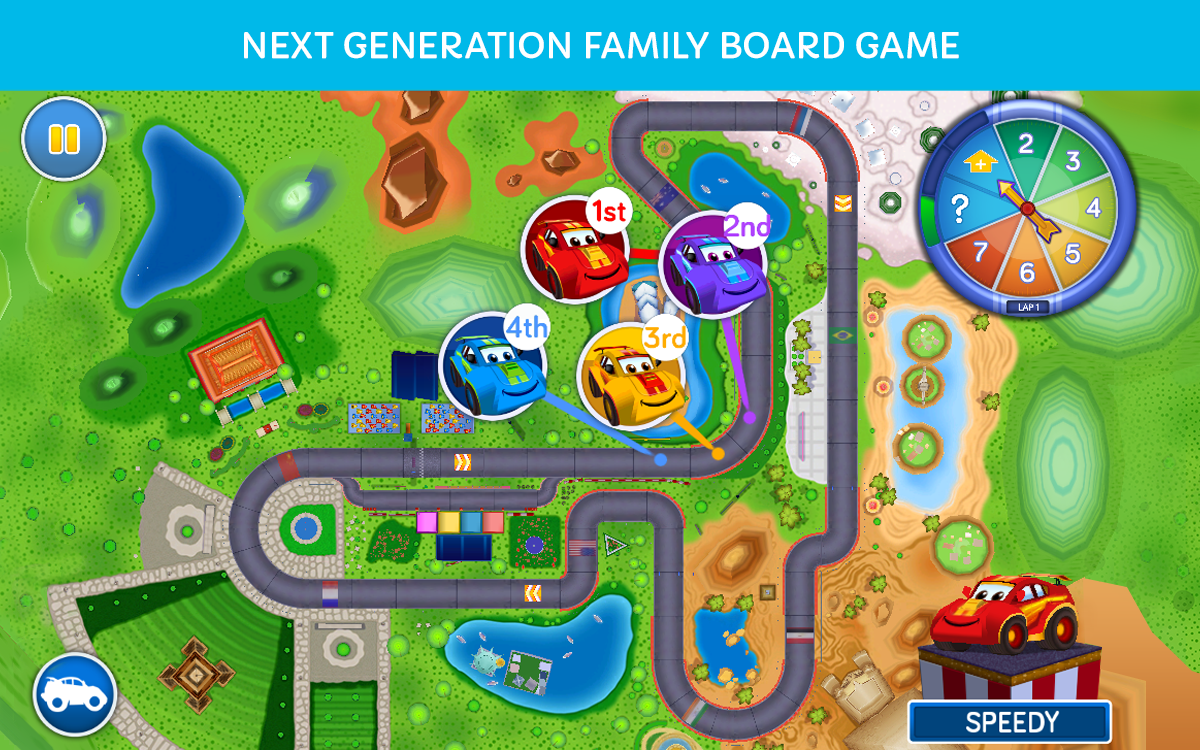 World Racers family board game