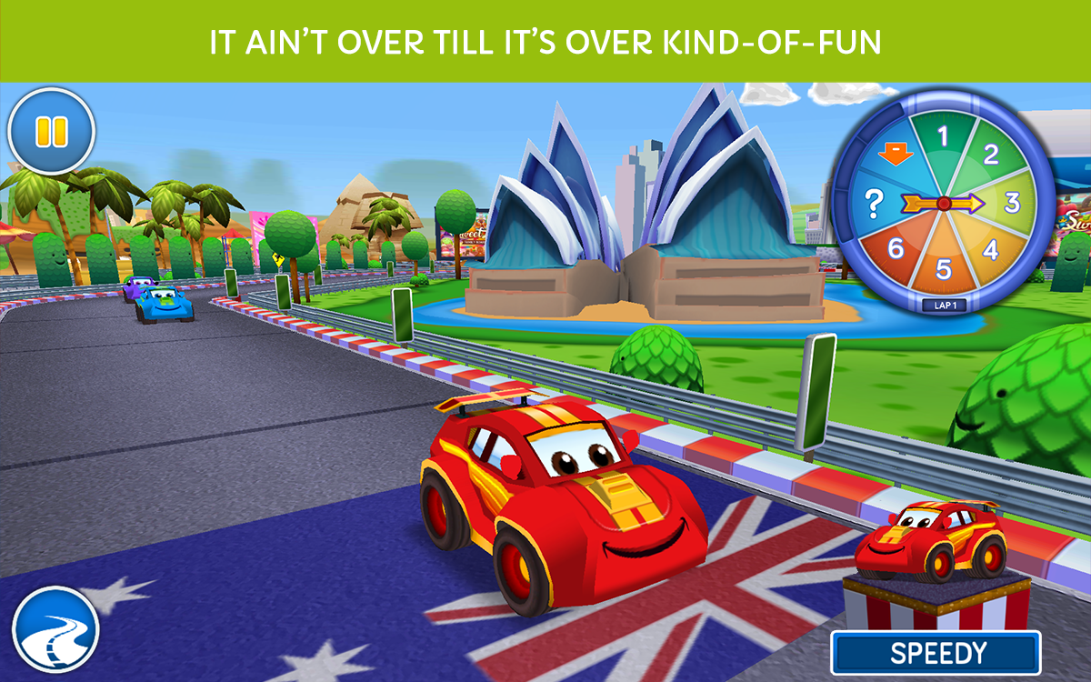 World Racers family board game