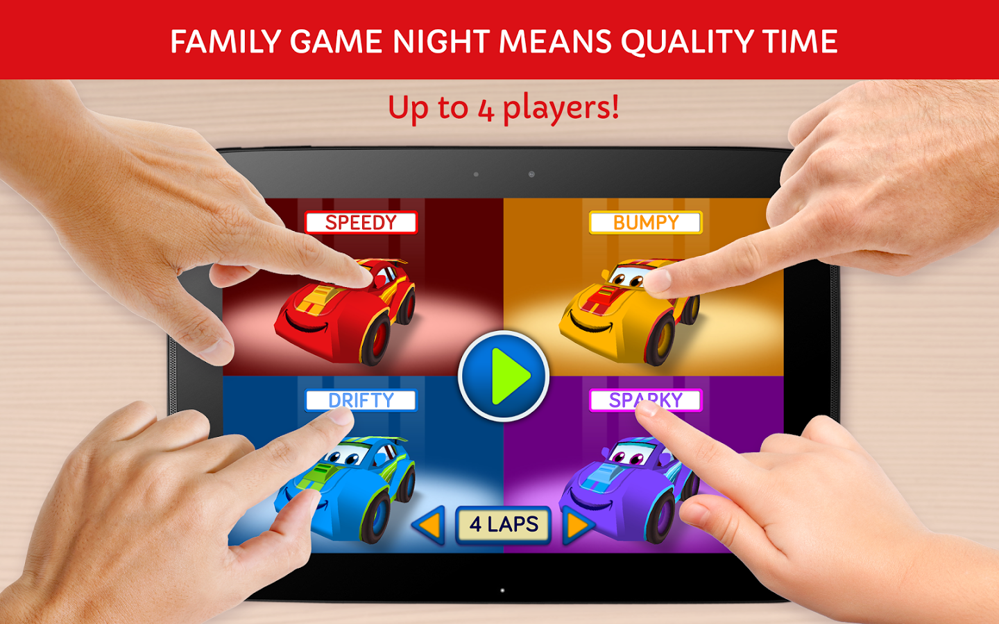 World Racers family board game