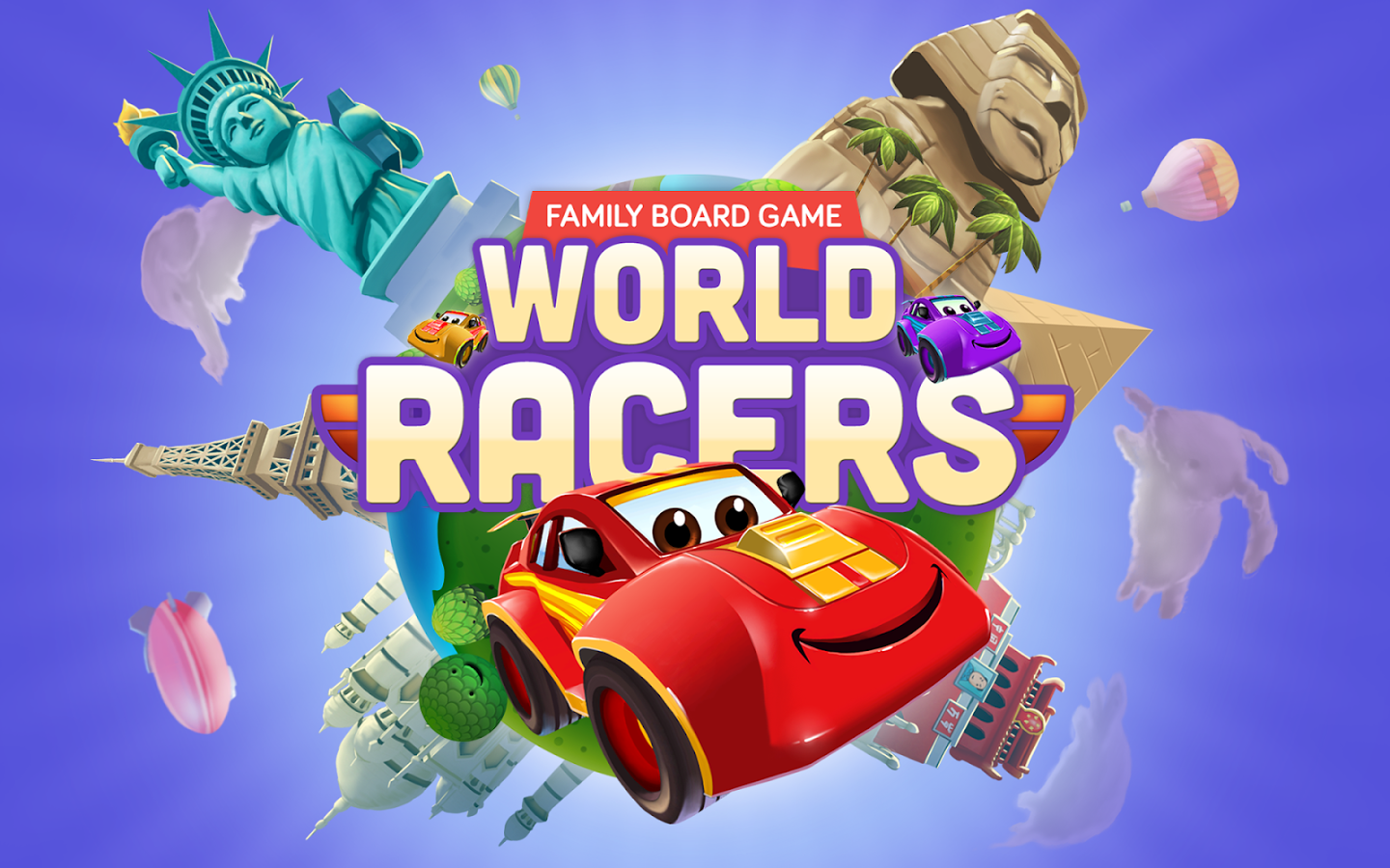 World Racers family board game