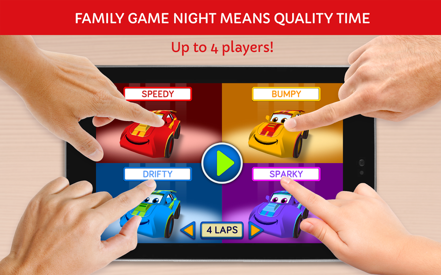 World Racers family board game