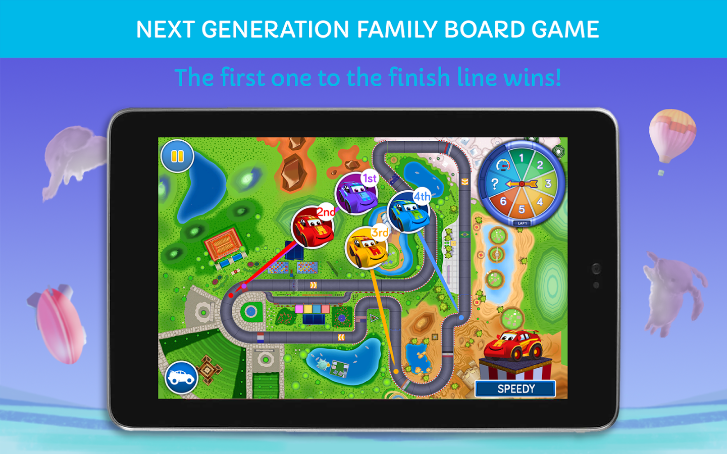 World Racers family board game