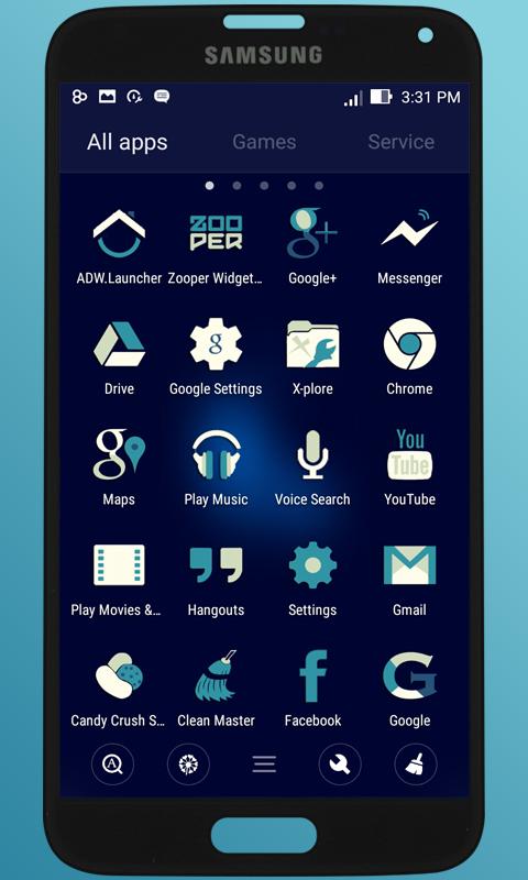 BlueMia - icon pack