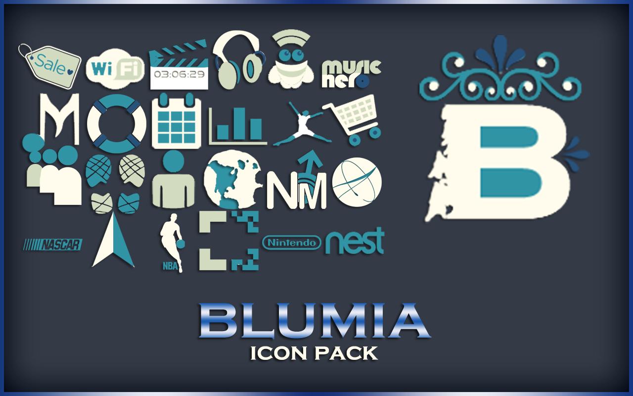 BlueMia - icon pack