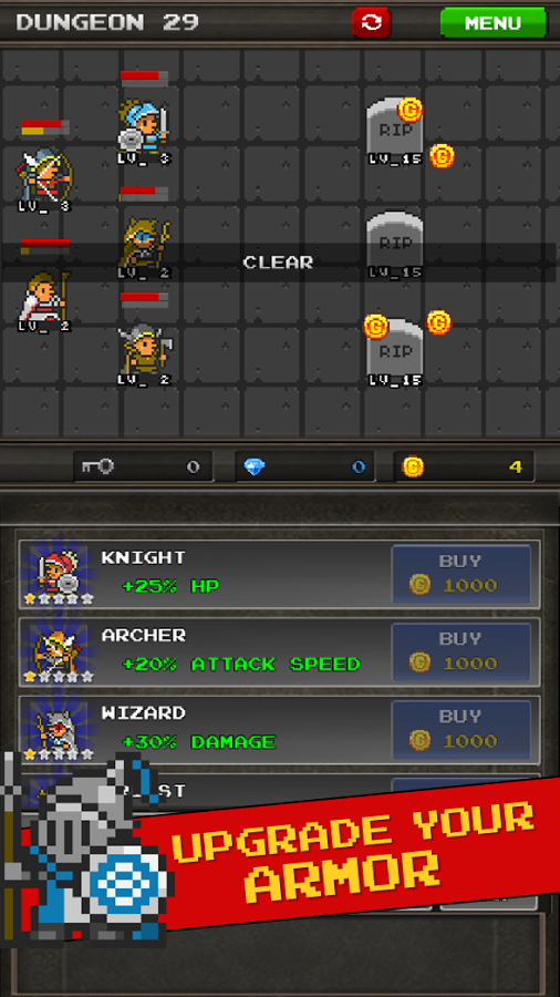 Pixel Heros - Idle RPG (Mod Money)