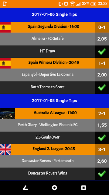 Premium Betting Tips