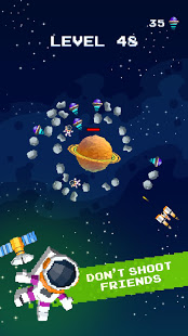 Orbit Rush - Pixel space shooter