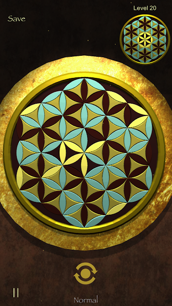 Philosopher's Stone - A Flower of Life Puzzle