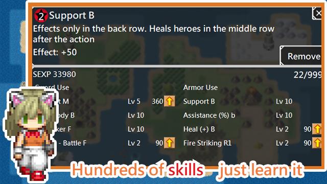 Unlimited Skills Hero - Single Strategy RPG (Mod)