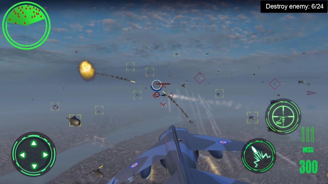 War Plane 3D -Fun Battle Games (Free Shopping)