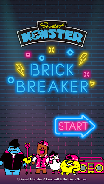 Brick Breaker: Sweet Monster(Mod Money)