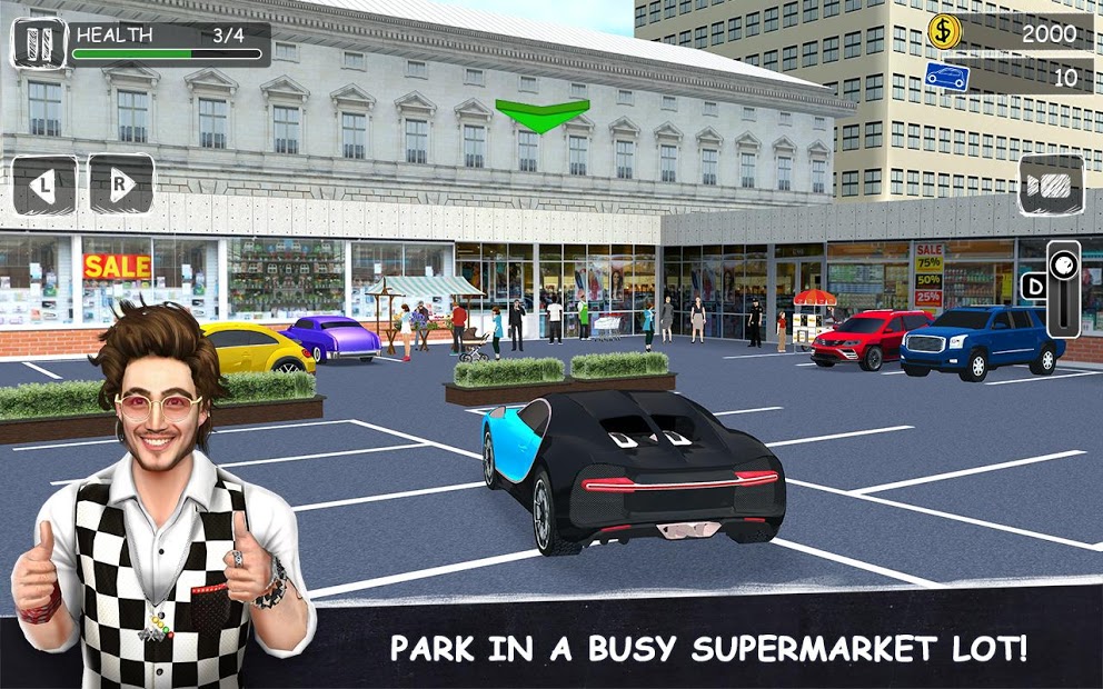 Download Parking Professor: Car Driving School Simulator 3D(Mod Money 1.0mod  APK For Android