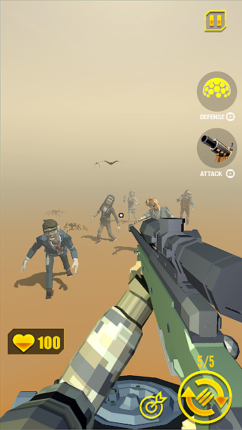 zombie shooter: shooting games(Mod)
