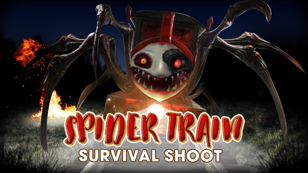 Spider Train: Survival Shoot