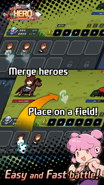 Merge Hero Raising