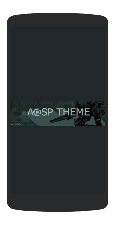 AOSP CM12/12.1 THEME DARK MTRL