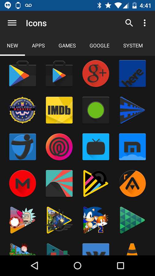 BlackPOP - Icon Pack