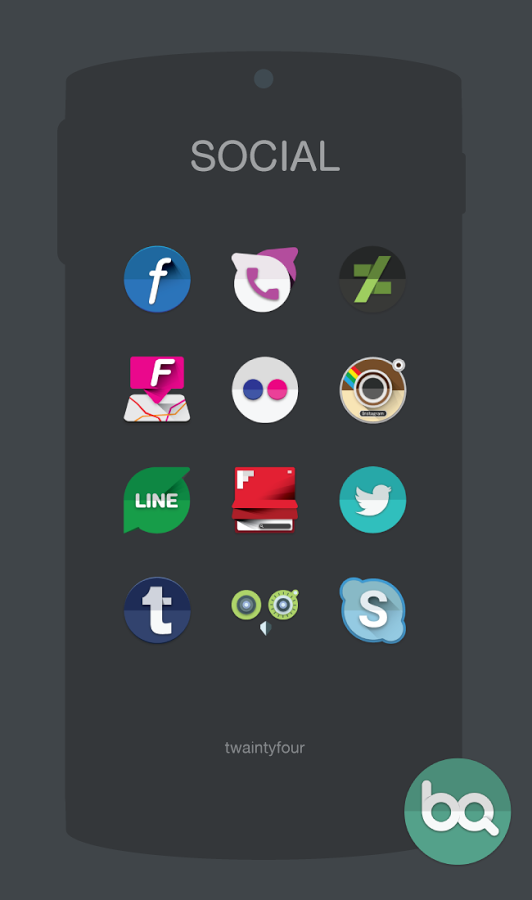 Blacqerial IconPack