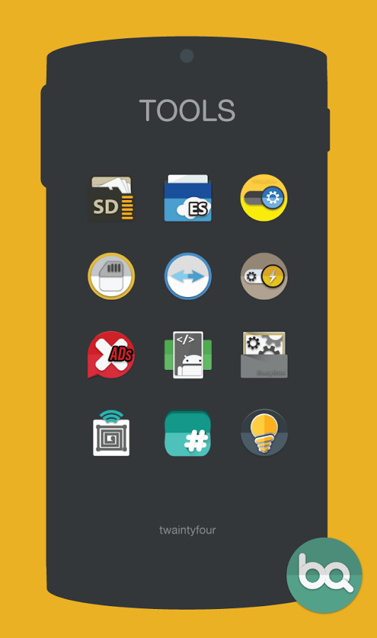 Blacqerial IconPack