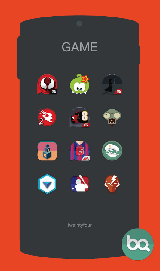 Blacqerial IconPack