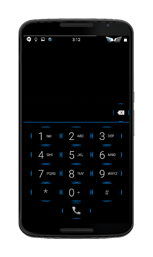 Blak Azurro  CM12 Theme