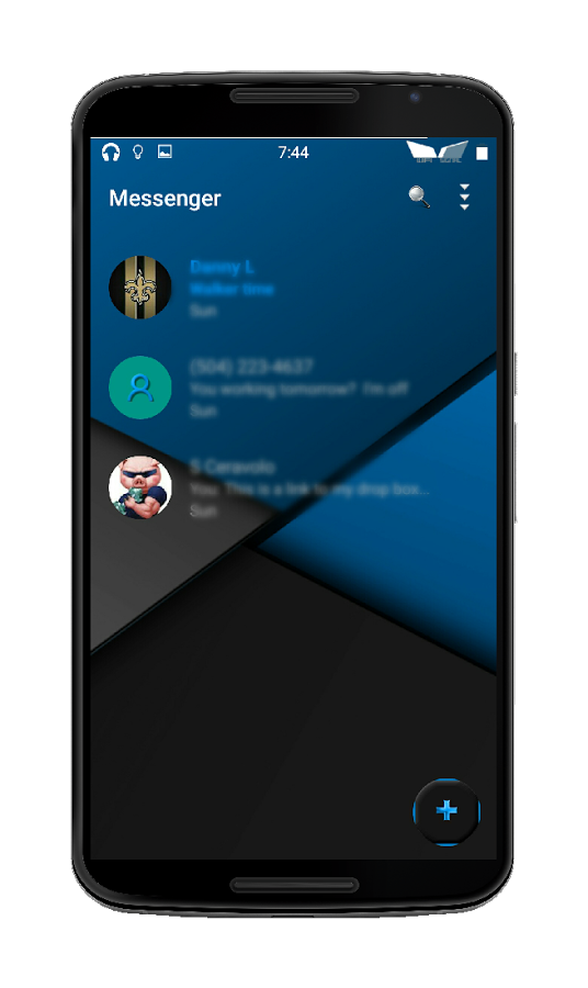 Blu XS CM12 Theme