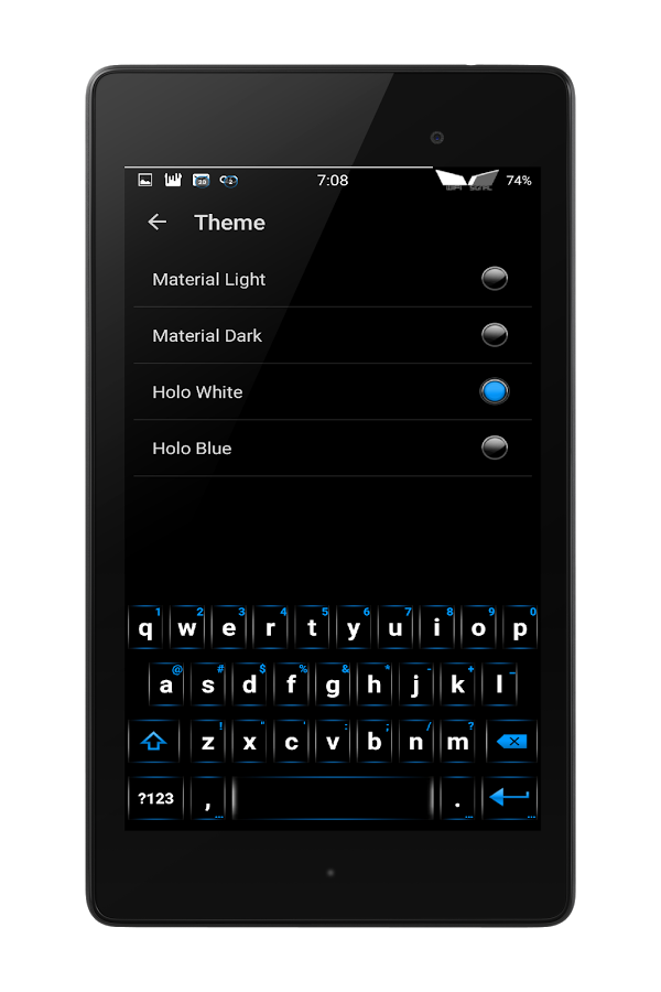 Blu XS CM12 Theme