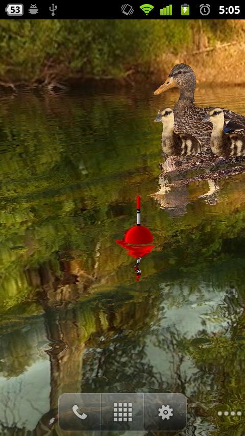 Fishing Float LIve Wallpaper