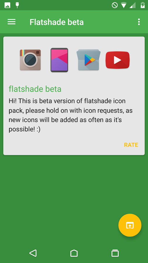 Flatshade beta icon pack