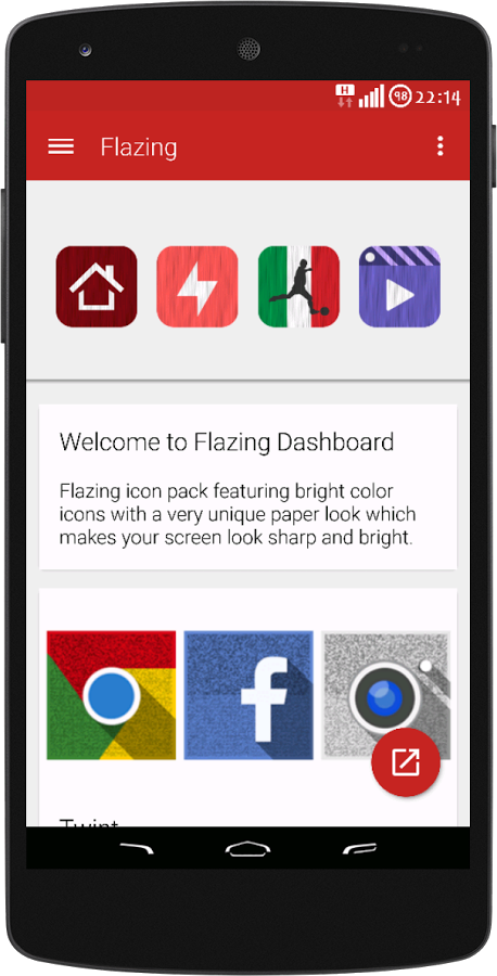 Flazing - Icon Pack
