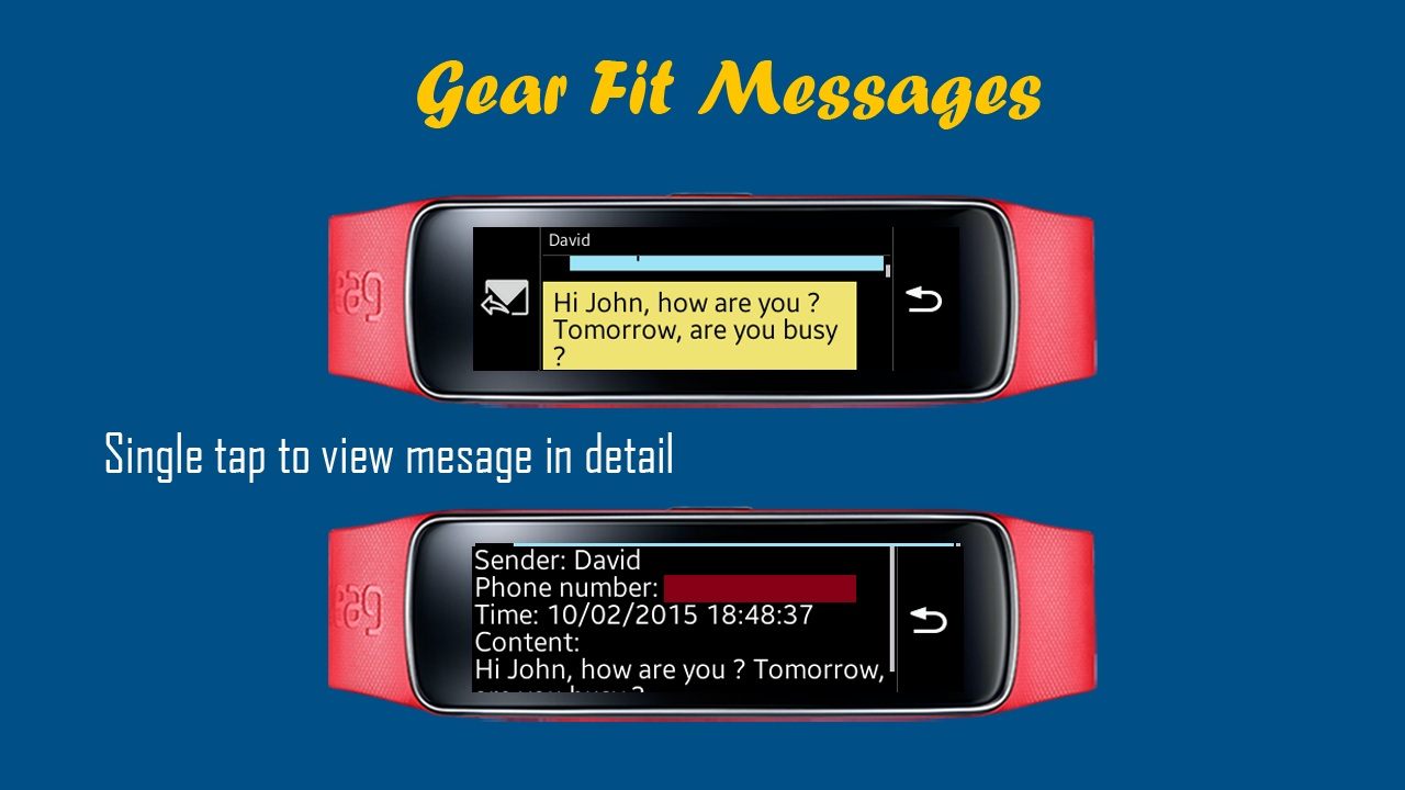 Gear Fit Messages