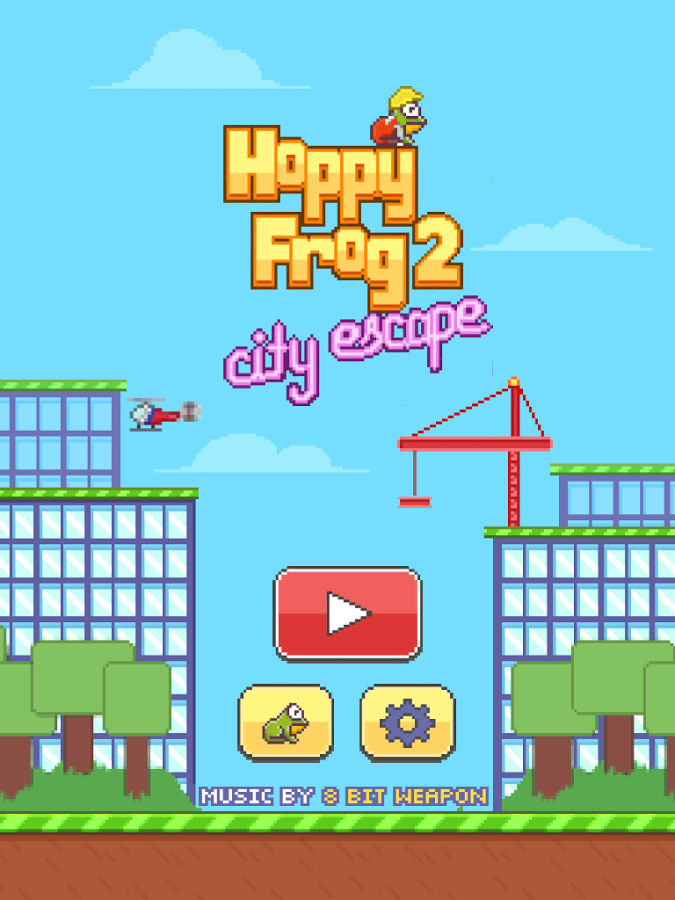 Hoppy Frog 2 - City Escape (Mod Money)
