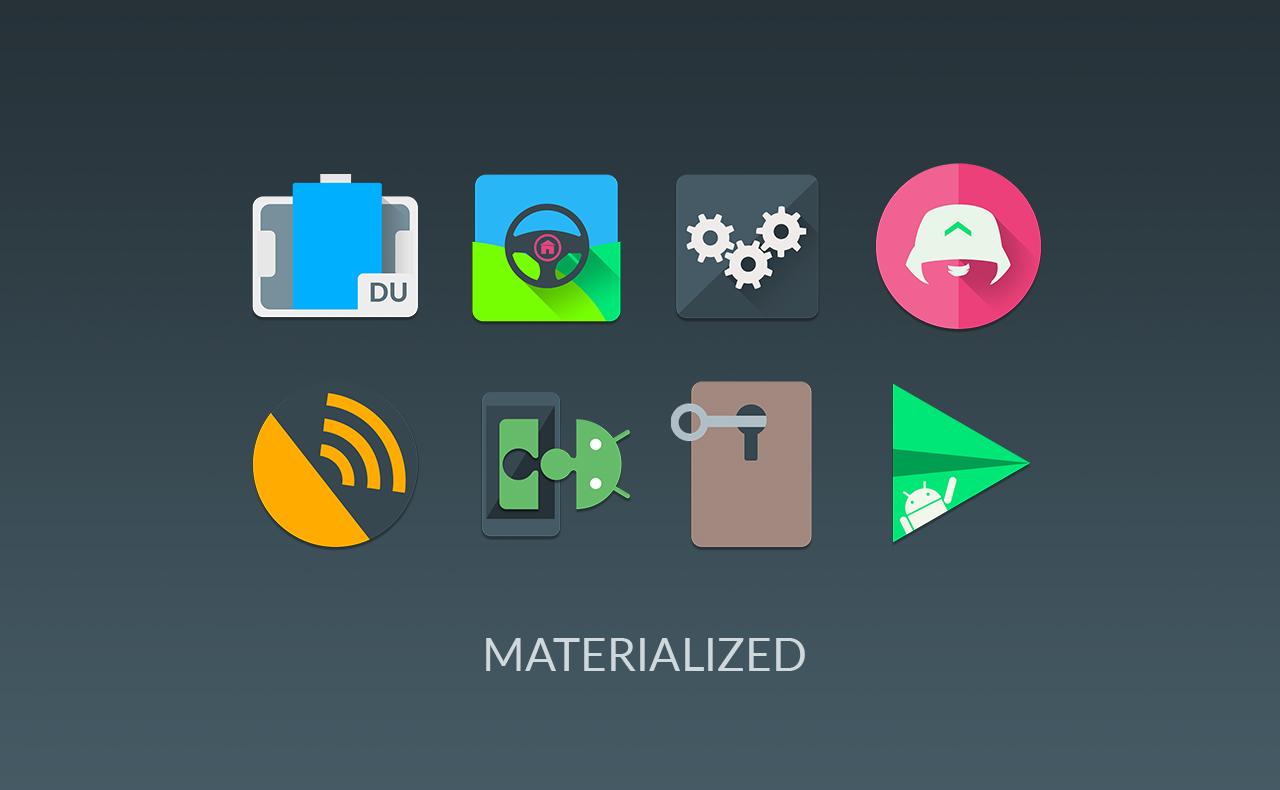 MATERIALISTIK ICON PACK