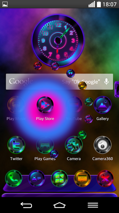 Next Launcher Theme MixedColor