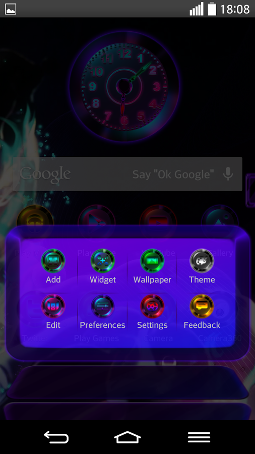 Next Launcher Theme MixedColor